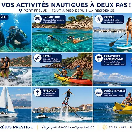 Port Prestige Piscine Et * Fréjus